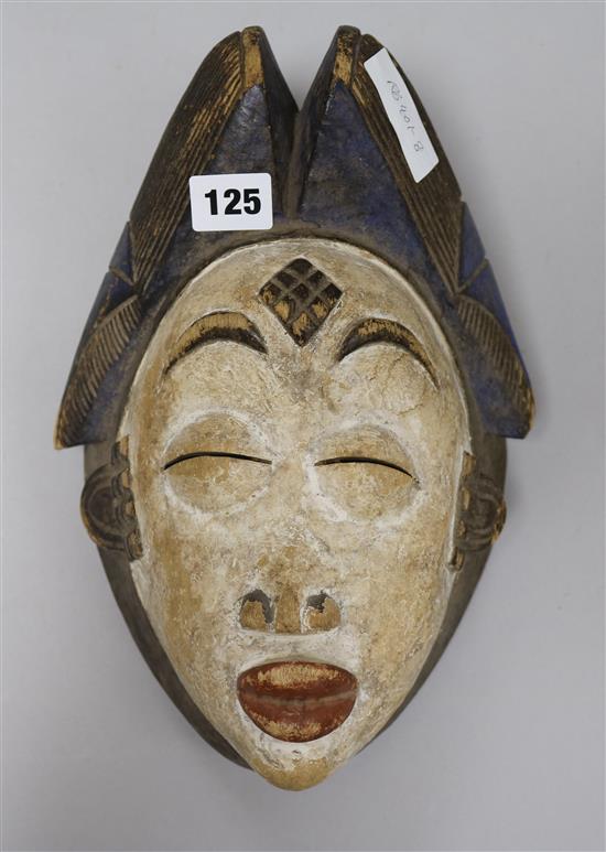 A Gabon painted mask
